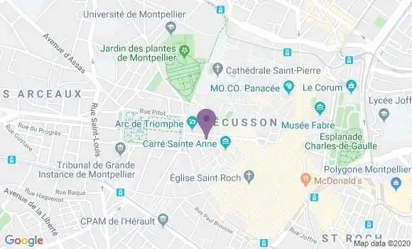 Localisation Mtre Remiro Andrieu Anna