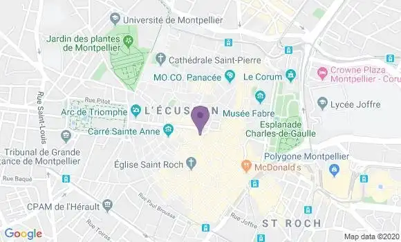 Localisation Mtre Richaud Iris