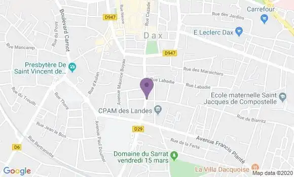 Localisation Mtre Renaudie Jean François