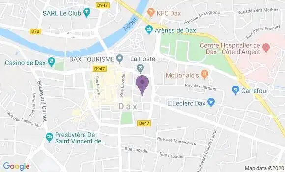 Localisation Mtre Faguier Johanne
