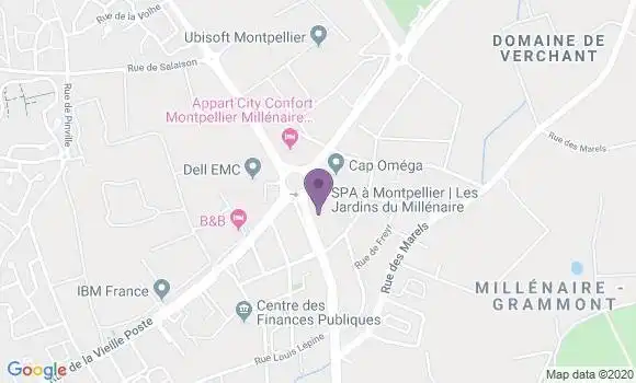 Localisation Mtre Silva Anthony