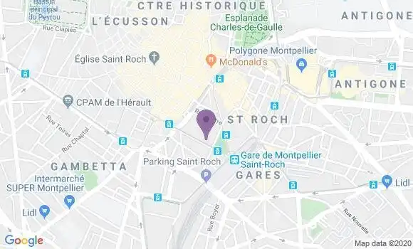 Localisation Mtre Thomas Elodie