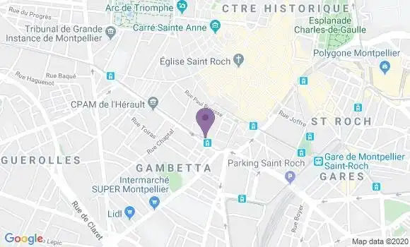 Localisation Mtre Triquet Catherine