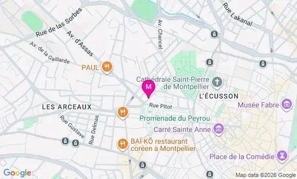 Localisation Mtre Troncin Emilie