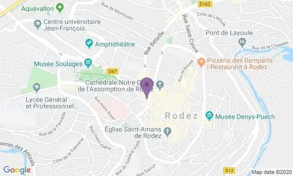 Localisation Mtre Cardi Charlotte