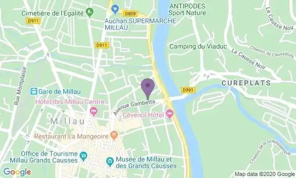 Localisation Mtre Creyssels Vignaud Lucie