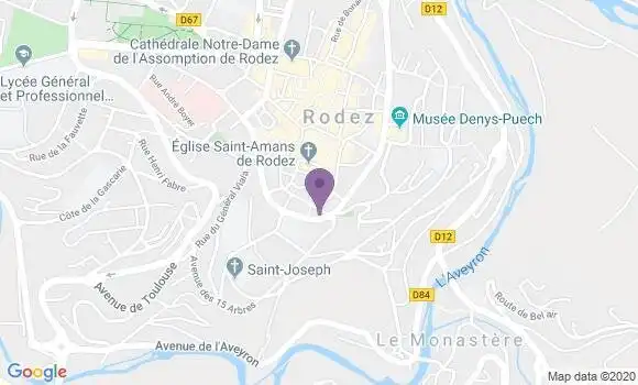 Localisation Mtre Foucault Laurence
