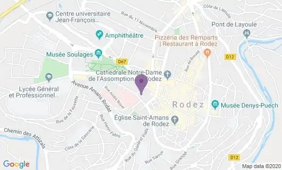 Localisation Mtre Jammes Camille