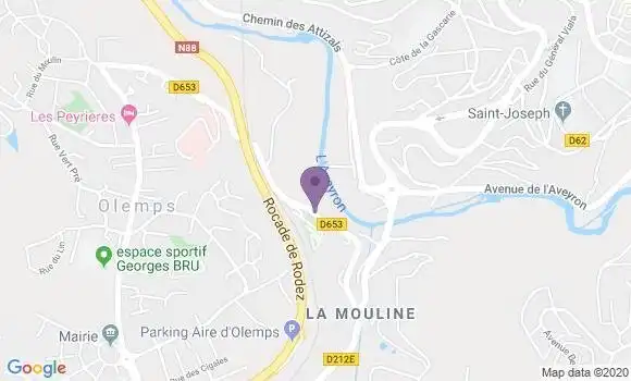 Localisation Mtre Molinier Maryline