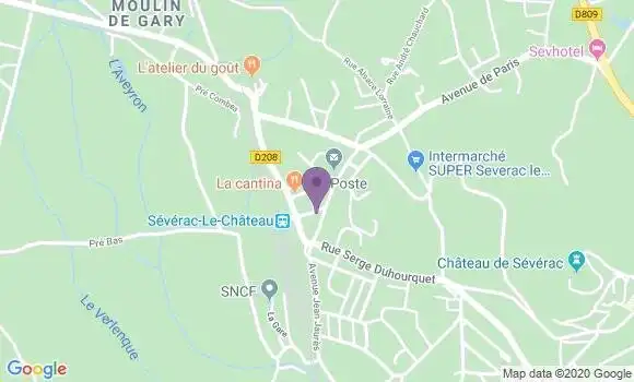 Localisation Mtre Périer Brice