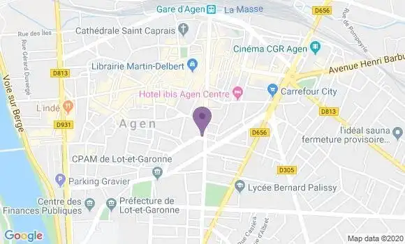 Localisation Mtre Boutitie Laurence