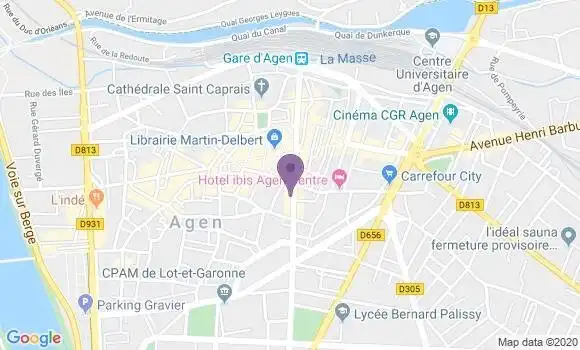 Localisation Mtre Delmas Sophie