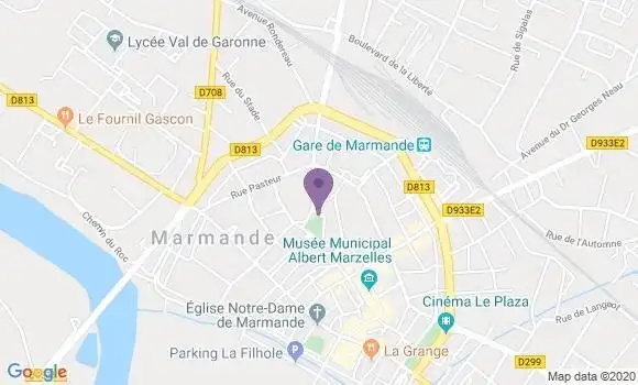 Localisation Mtre Dumens Patricia