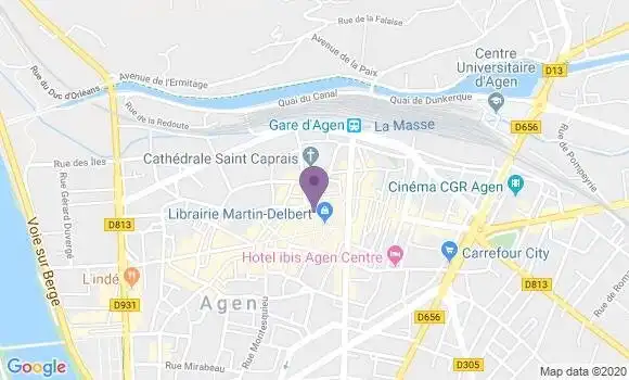 Localisation Mtre Gagne Camille