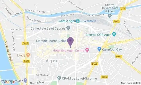 Localisation Mtre Gillet Isabelle