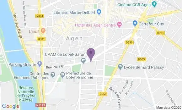 Localisation Mtre Morice Amandine