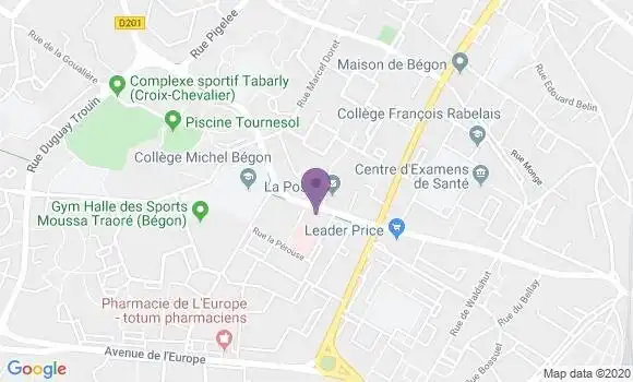 Localisation Mtre Fossier Emmanuelle