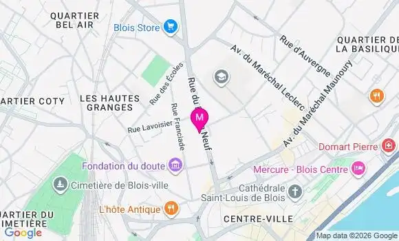Localisation Mtre Girard Benjamin
