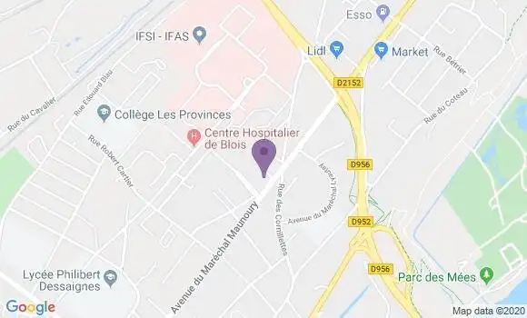 Localisation Mtre Legrand Emmanuel