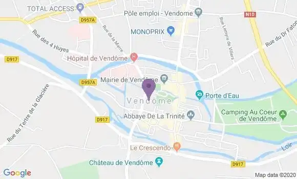 Localisation Mtre O