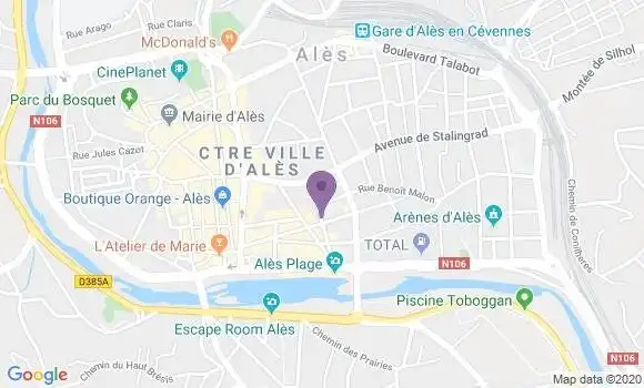 Localisation Mtre Atthenont Géraldine