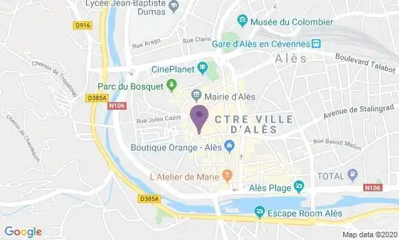 Localisation Mtre Garcia Guillaume