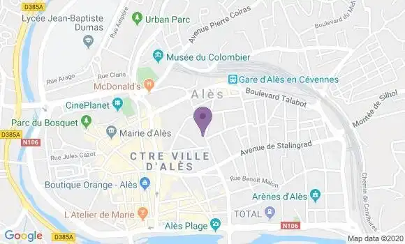 Localisation Mtre Marzials Lionel