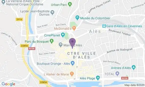 Localisation Mtre Peladan Julie