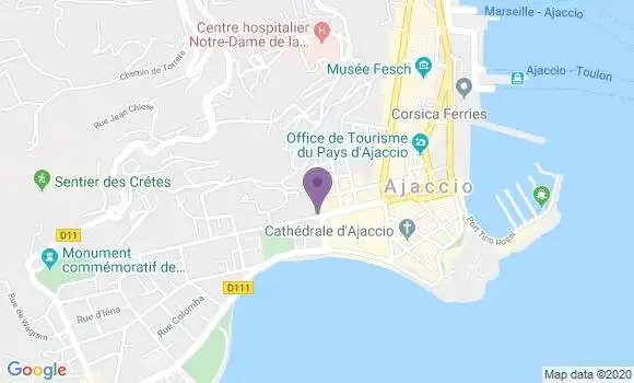Localisation Mtre Arrii Andréa