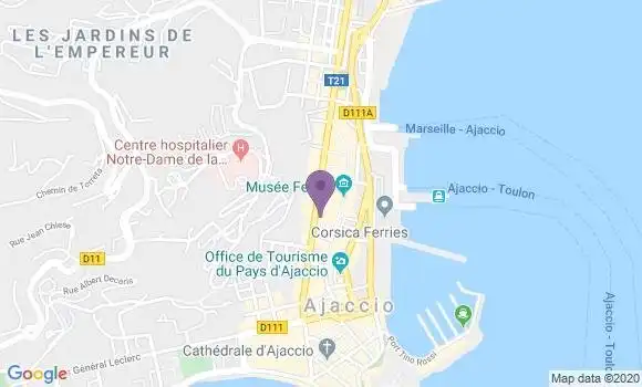 Localisation Mtre Audisio Ornano Marie Madeleine