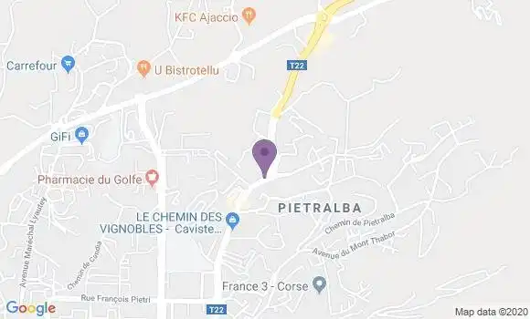 Localisation Mtre Cesari Cécile