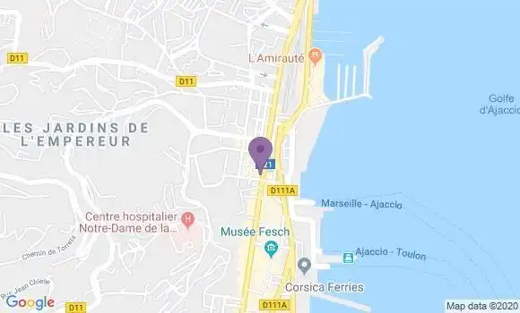 Localisation Mtre Leca Bernadette