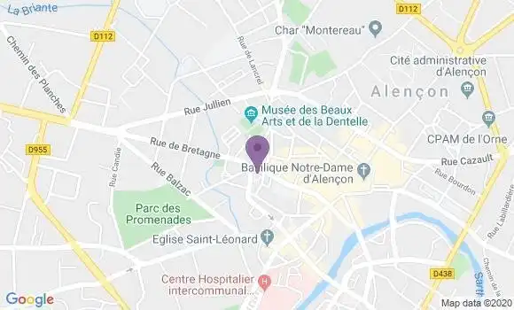 Localisation Mtre Bougeard Aline