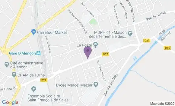 Localisation Mtre Giard Elodie