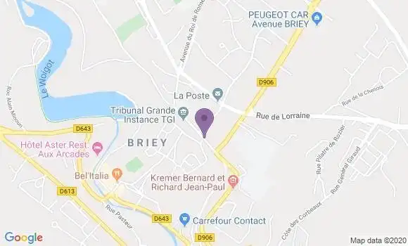 Localisation Mtre Genoux Romain
