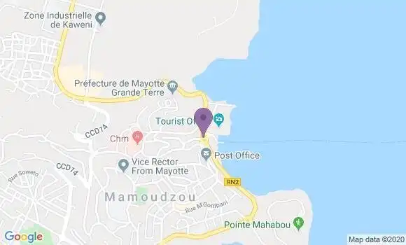 Localisation Mtre Ahamada Nadjim