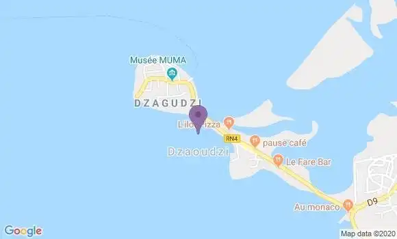 Localisation Mtre Maba Dali Delamour