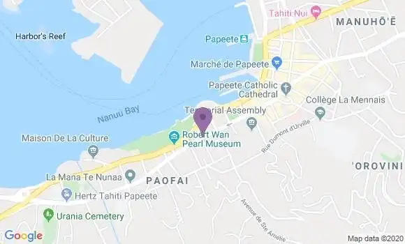 Localisation Mtre Bambridge Babin Temanava