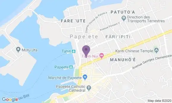 Localisation Mtre Grattirola Miguel