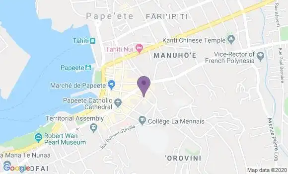 Localisation Mtre Laudon Sandra