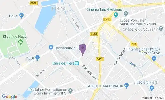 Localisation Mtre Strujon Marchand Caroline