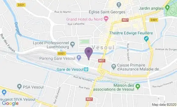 Localisation Mtre Rongeot Marion