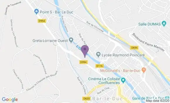 Localisation Mtre Soriano Julia