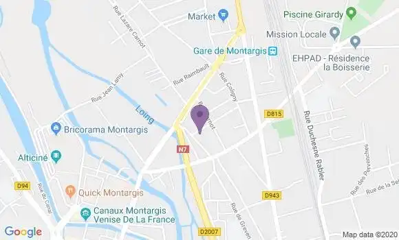 Localisation Mtre Gianoncelli Franck