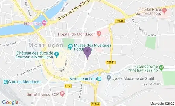 Localisation Mtre Trespeux Dorian
