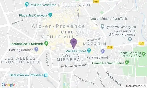 Localisation Mtre Ader Reinaud Geneviève