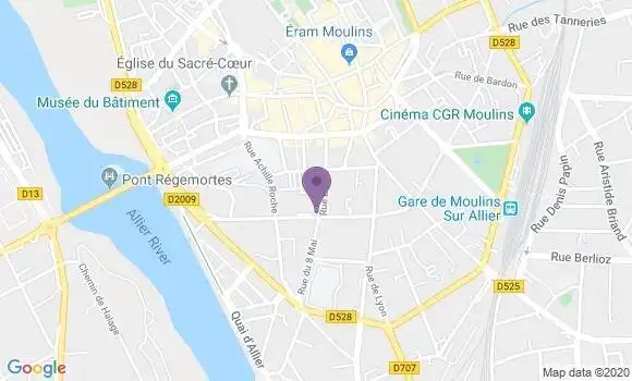 Localisation Mtre Guinault Caroline