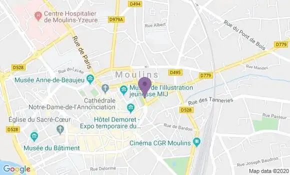 Localisation Mtre Falco Elodie