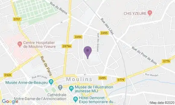 Localisation Mtre Bonnefille Anne Lise