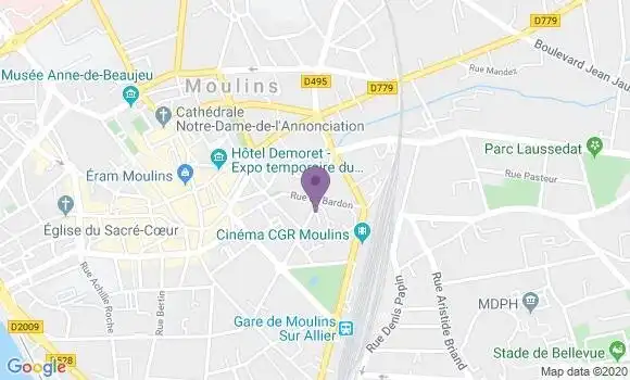 Localisation Mtre Boudet Anne Charlotte